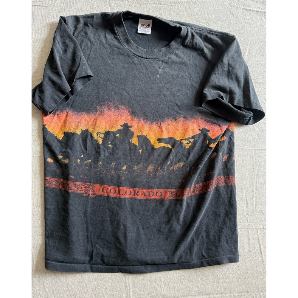 Vintage Western Colorado Shirt Large - Picture 1 of 7